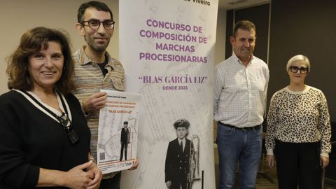 Presentaci�n el pasado mes de noviembre del cuarto Concurso de Composici�n de Marchas Procesionais Blas Garc�a Liz