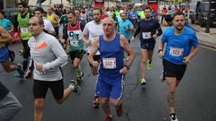 Buena participaci�n y ambiente en la media marat�n de O Carballi�o