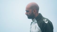 Claudi Girldez, durante un entrenamiento en la Cidade Deportiva Afouteza.