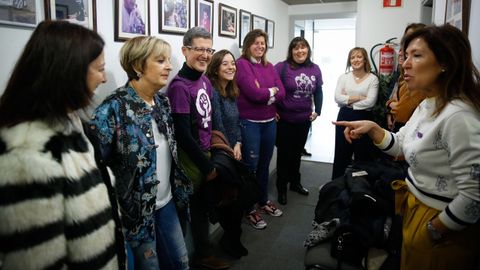 Mujeres candidatas a las municipales en la comarca de A Corua, juntas