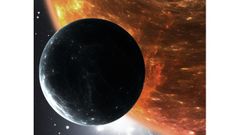 Recreaci�n del planeta hallado en la constelaci�n de Libra