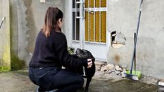 La ex pareja de Jennifer (en la imagen) impact� bruscamente con el veh�uclo en la vivienda