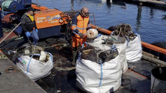 2.500 kg de basura recogida en Areoso e Pedregoso llegan a O Xufre