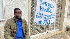 Mamadou lleva tres aos viviendo en Manzaneda