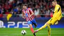 Julin Alvarez.Julin Alvarez con el Atltico de Madrid