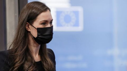 La primera ministra finlandesa, Sanna Marin