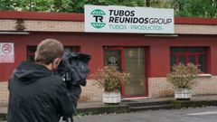 Registros en la sede de la empresa Tubos Reunidos dentro de la investigaci�n de la Audiencia Nacional