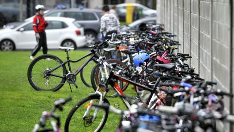 Bicicletas en Nar�n, en una imagen de archivo