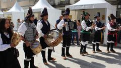 Actuaci�n del grupo de gaitas O Recanto en una edici�n anterior de las fiestas de verano de Quiroga