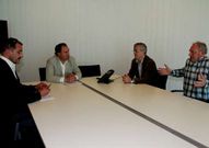 Iglesias y Crespo se reunieron con los procuradores Mart�nez y Nistal.