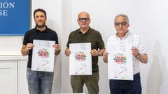 Presentaci�n del campamento Explora Ourense con representantes de Sustinea, la Diputaci�n y el Concello de Mu��os