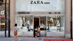 Una de las tiendas que Zara tiene en el centro de Oviedo