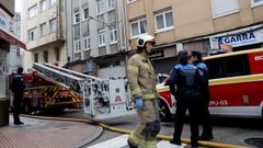 Imagen de archivo de una intervencin de los bomberos