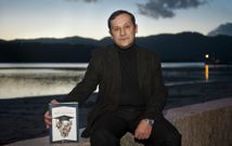 Su�rez Sandomingo, el viernes en Ortigueira, antes de la presentaci�n del libro. 