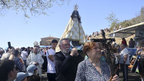 Procesi�n de la virgen de Chamorro.