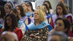 Asistentes a la apertura del curso en la UNED de Pontevedra el pasado mes de octubre